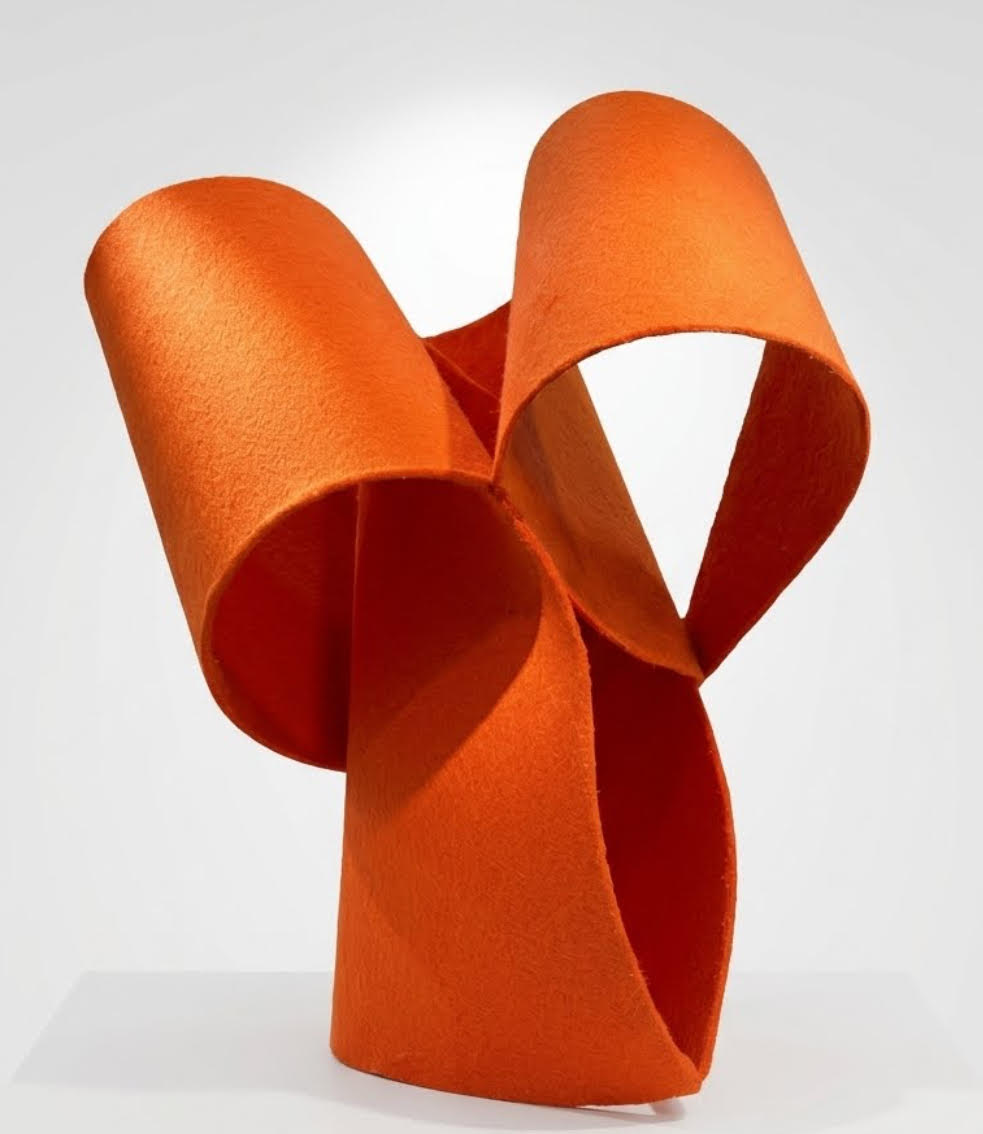 onward upward organge sculpture preview